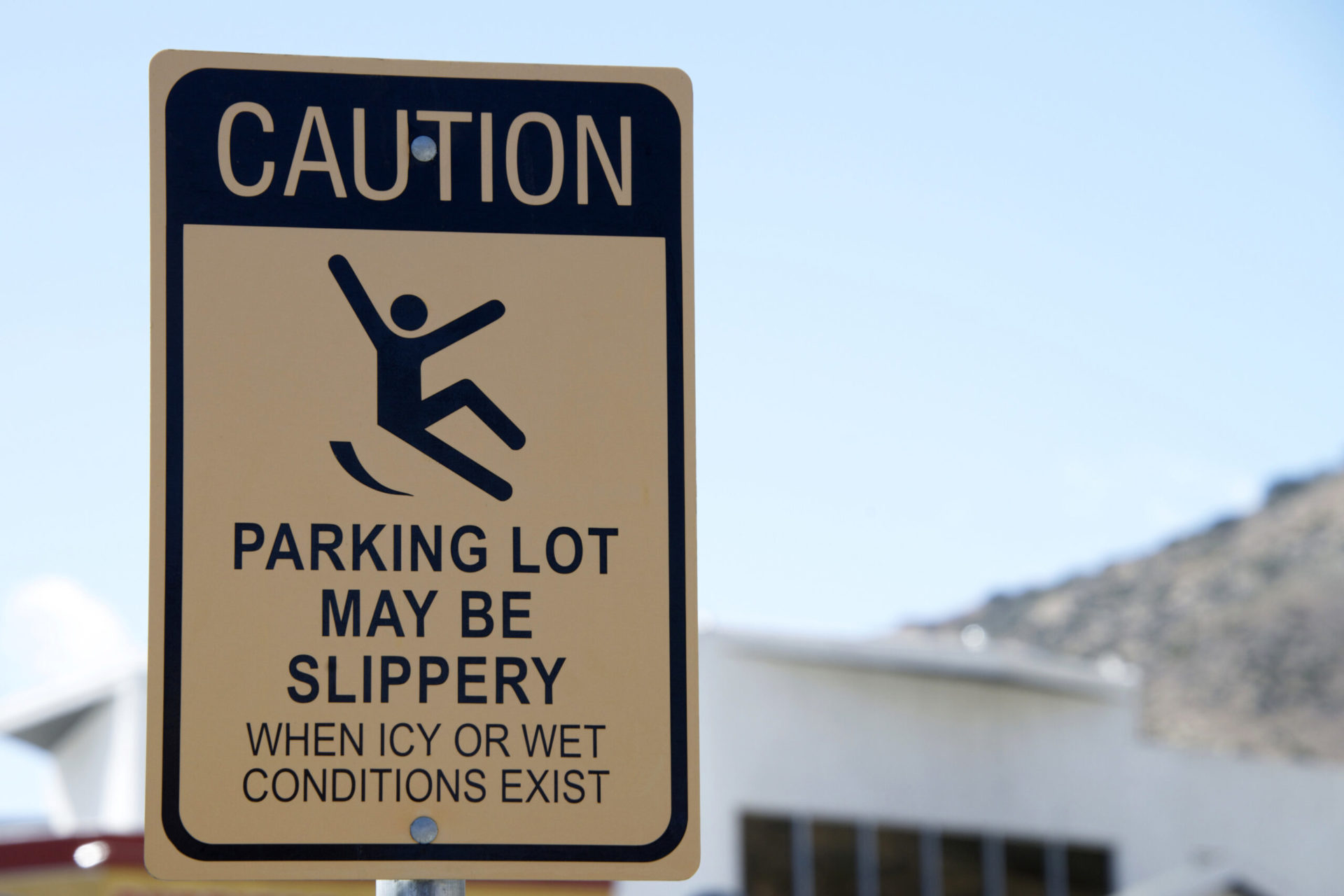 slip and fall parking lots