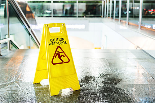 What is a slip and fall case?