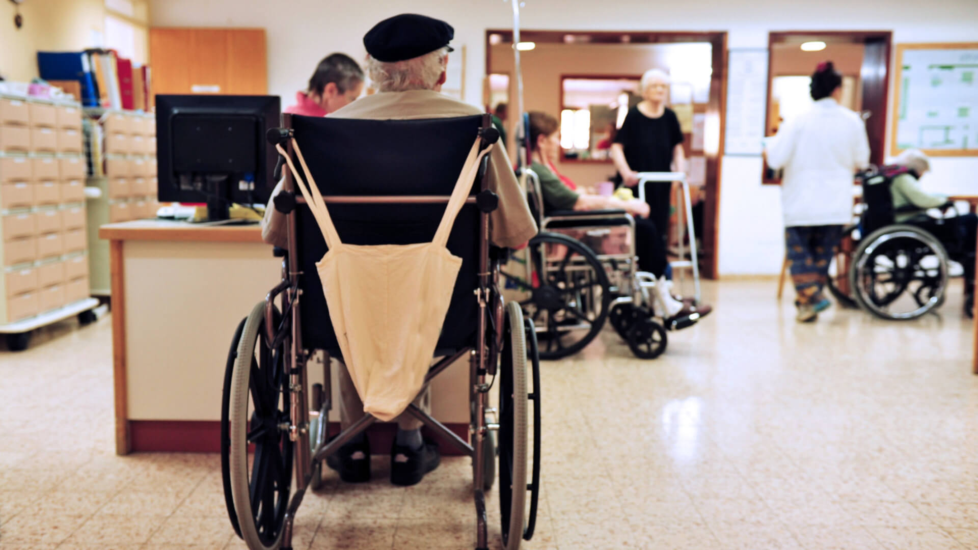 patients in a nursing home facility
